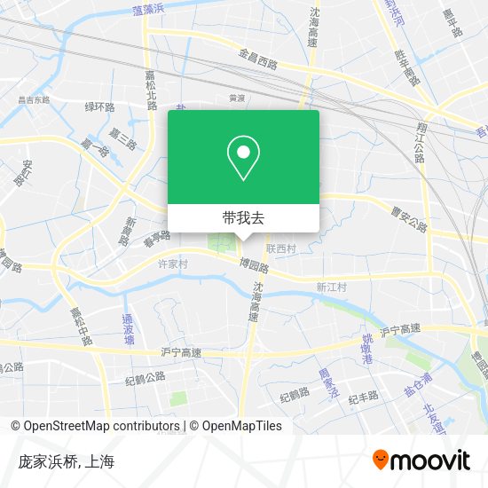 庞家浜桥地图