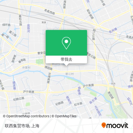 联西集贸市场地图