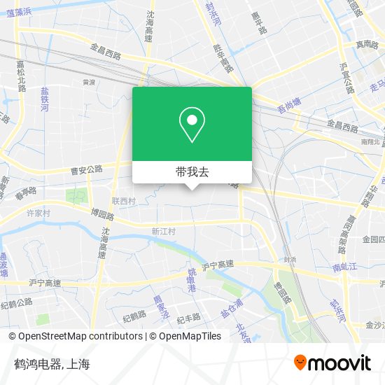 鹤鸿电器地图
