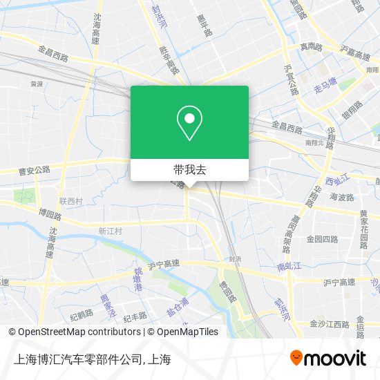 上海博汇汽车零部件公司地图