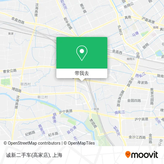 诚新二手车(高家店)地图