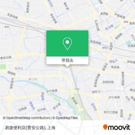 易捷便利店(曹安公路)地图