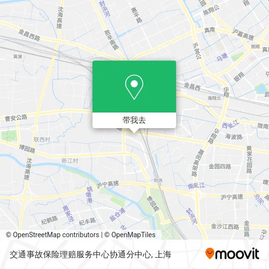 交通事故保险理赔服务中心协通分中心地图