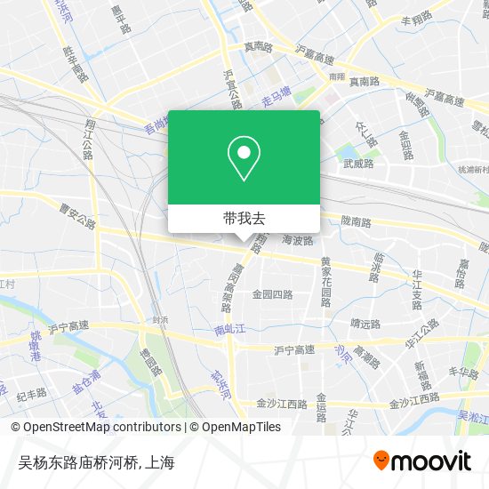 吴杨东路庙桥河桥地图