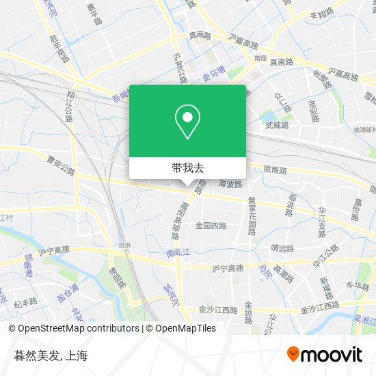 暮然美发地图