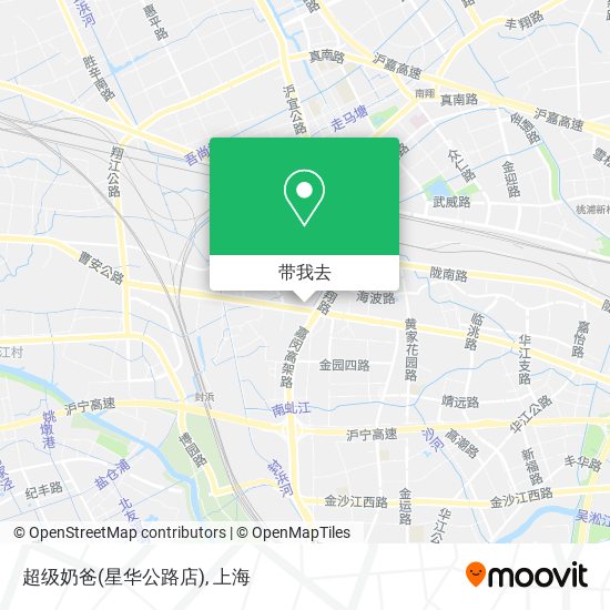 超级奶爸(星华公路店)地图