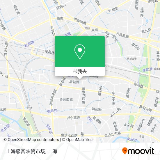 上海馨富农贸市场地图