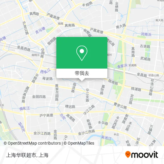 上海华联超市地图