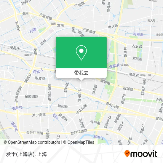 发季(上海店)地图