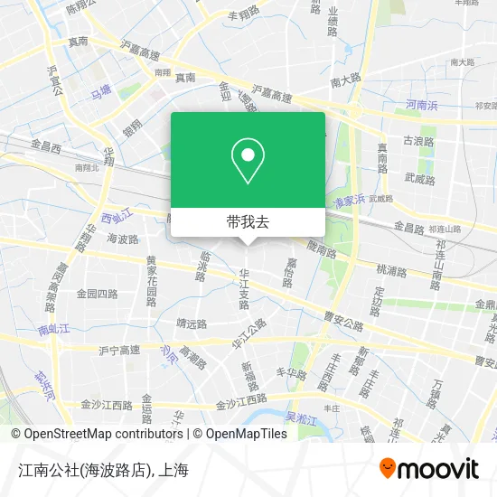 江南公社(海波路店)地图