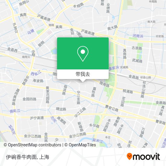伊碗香牛肉面地图