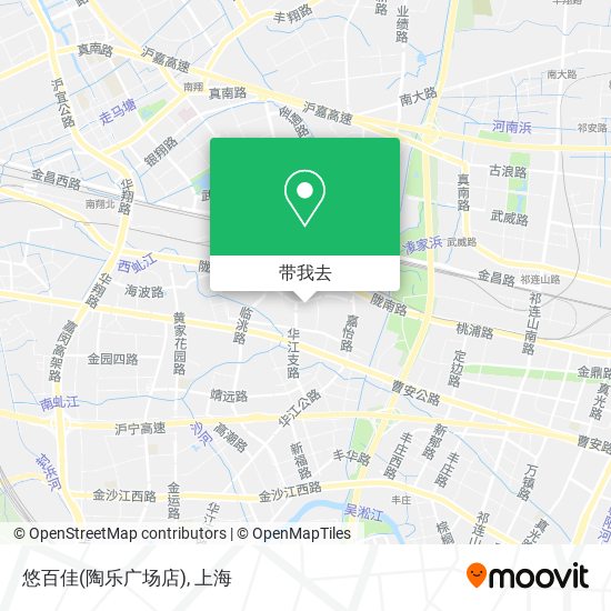 悠百佳(陶乐广场店)地图