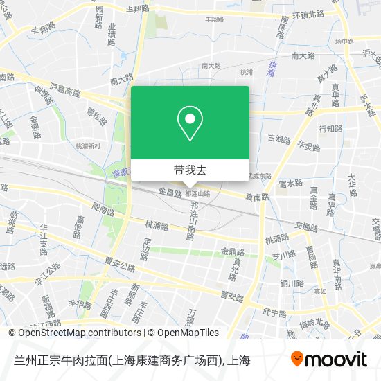兰州正宗牛肉拉面(上海康建商务广场西)地图