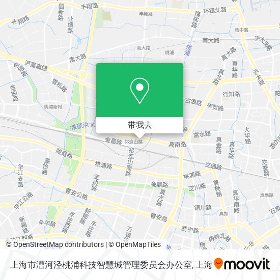 上海市漕河泾桃浦科技智慧城管理委员会办公室地图