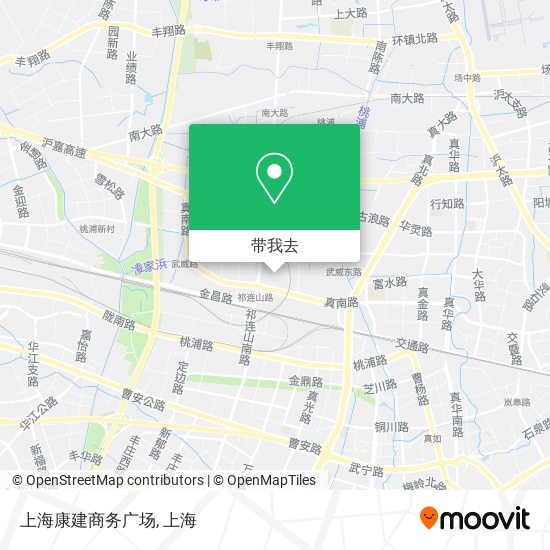 上海康建商务广场地图