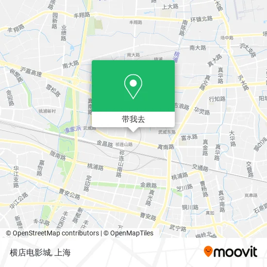 横店电影城地图