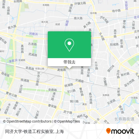 同济大学-铁道工程实验室地图
