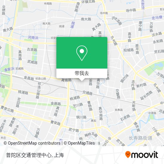 普陀区交通管理中心地图