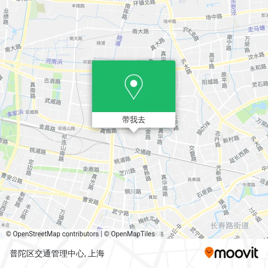 普陀区交通管理中心地图