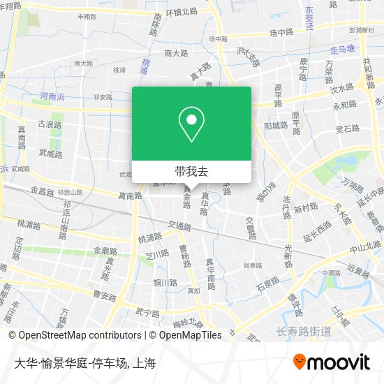 大华·愉景华庭-停车场地图