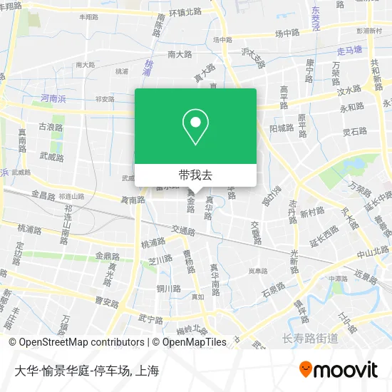 大华·愉景华庭-停车场地图