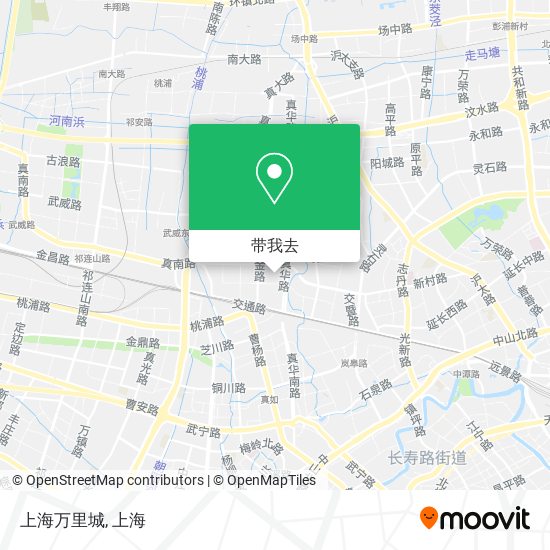 上海万里城地图