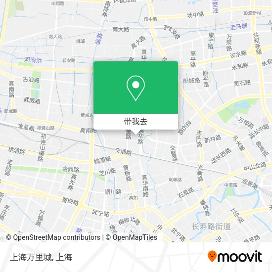 上海万里城地图