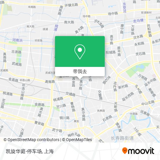 凯旋华庭-停车场地图
