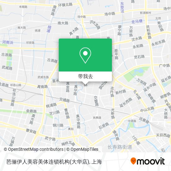芭俪伊人美容美体连锁机构(大华店)地图