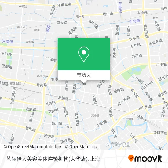 芭俪伊人美容美体连锁机构(大华店)地图
