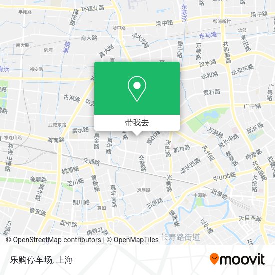 乐购停车场地图