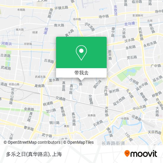 多乐之日(真华路店)地图