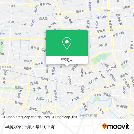 华润万家(上海大华店)地图