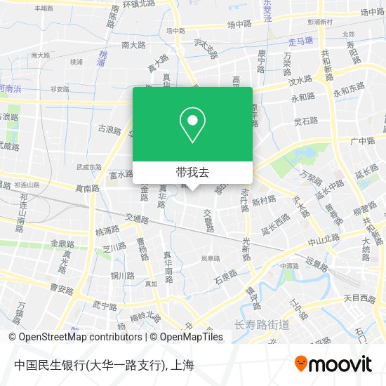 中国民生银行(大华一路支行)地图