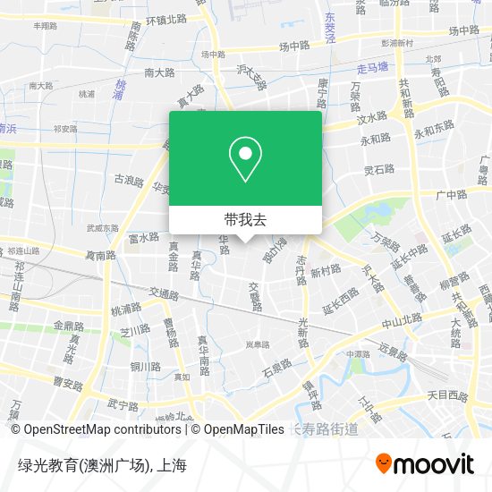 绿光教育(澳洲广场)地图
