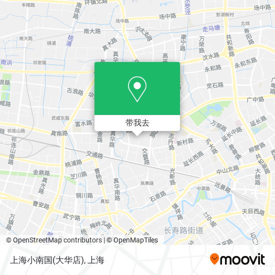 上海小南国(大华店)地图