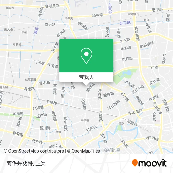 阿华炸猪排地图