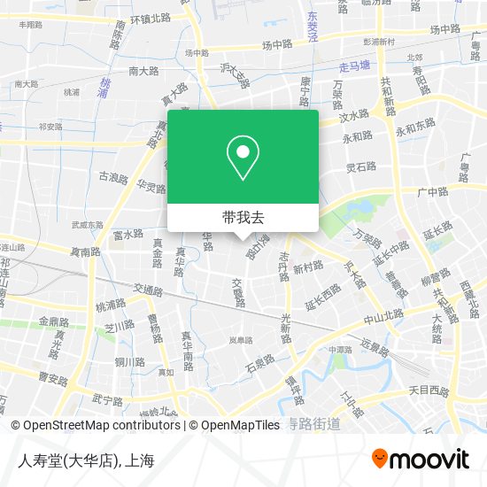 人寿堂(大华店)地图