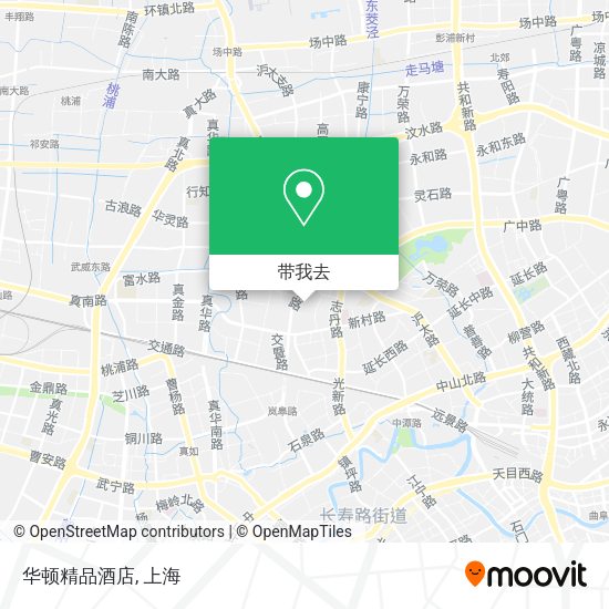 华顿精品酒店地图