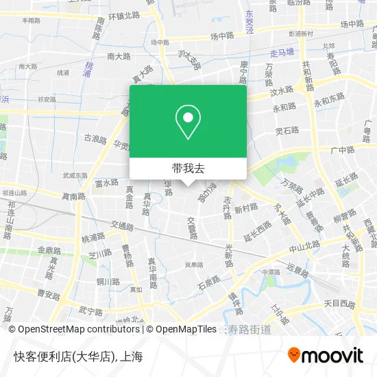快客便利店(大华店)地图