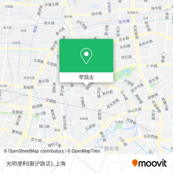 光明便利(新沪路店)地图