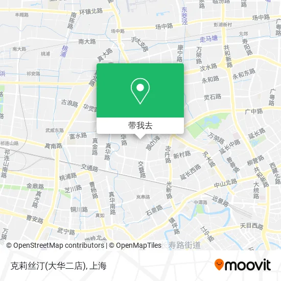 克莉丝汀(大华二店)地图