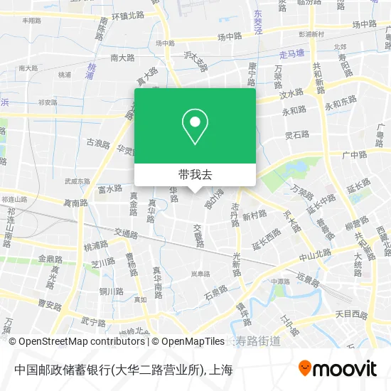 中国邮政储蓄银行(大华二路营业所)地图