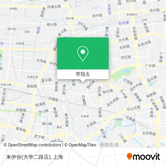 来伊份(大华二路店)地图