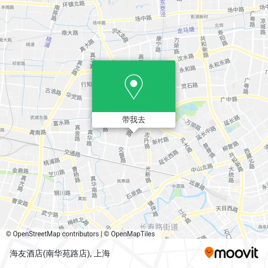 海友酒店(南华苑路店)地图
