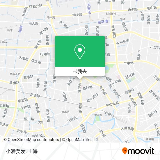 小潘美发地图