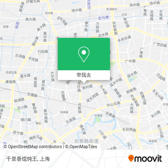 千里香馄饨王地图