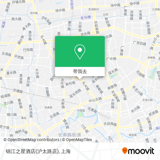 锦江之星酒店(沪太路店)地图