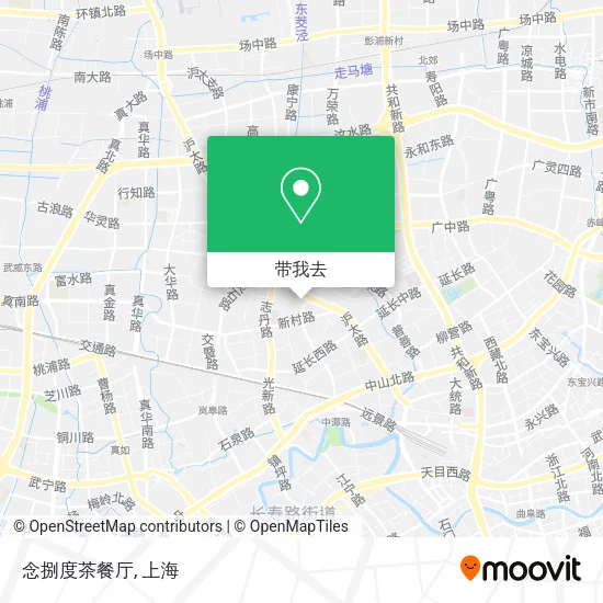 念捌度茶餐厅地图