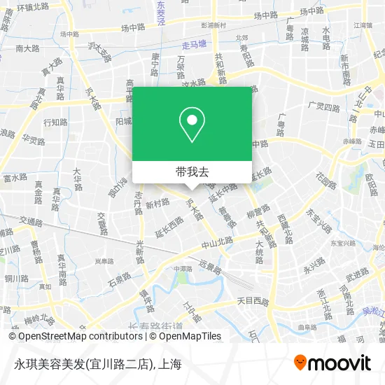 永琪美容美发(宜川路二店)地图